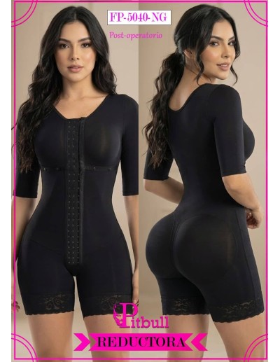 Faja reductora Pitbull FP5040 con mangas | Control total y realce de glúteo 2