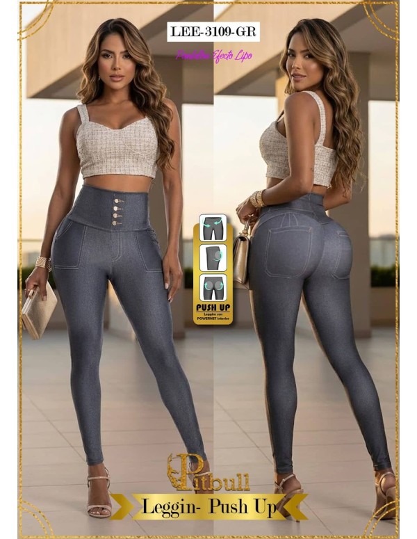 Leggins Reductor Efecto Jean - LEE3109