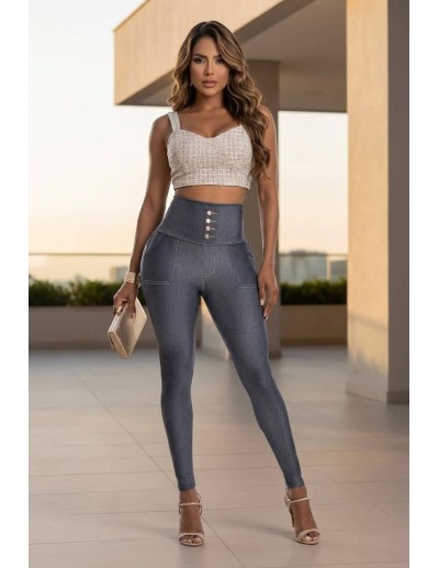 Leggins Reductor Efecto Jean - LEE3109 2