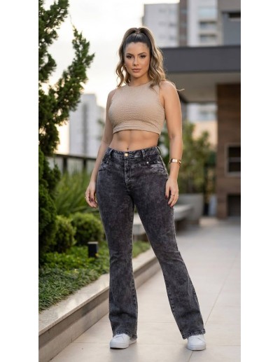 itbull Jeans PC7690 | Pantalón Bota Campana con Realce Push Up y Moldeo Curvy 2