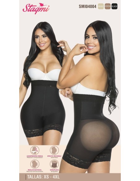 Faja Stagmi | Panty con Efecto Invisible | Control Abdominal Natural | SMI04004