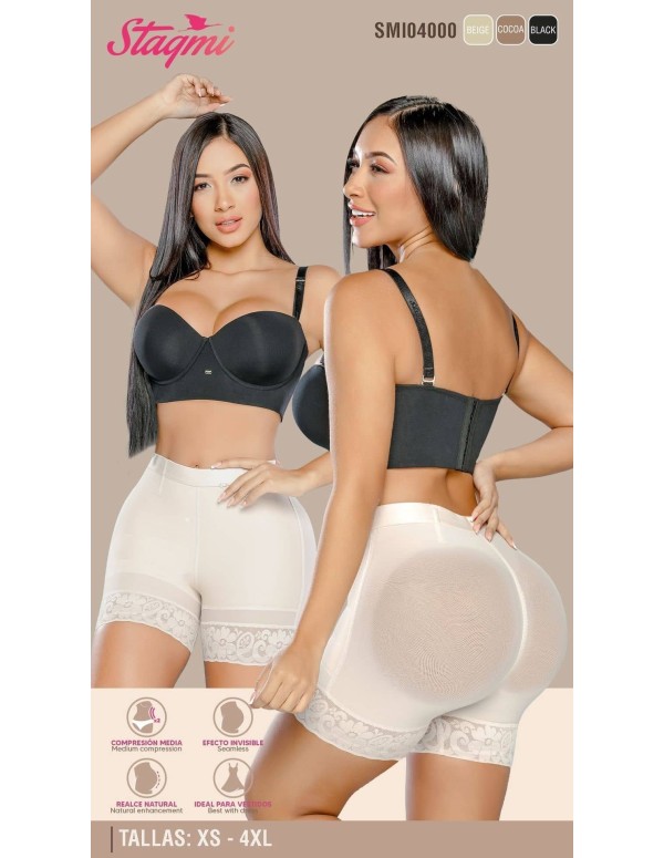 Panty Stagmi Invisible | Realce Natural sin Costuras | SMI04000