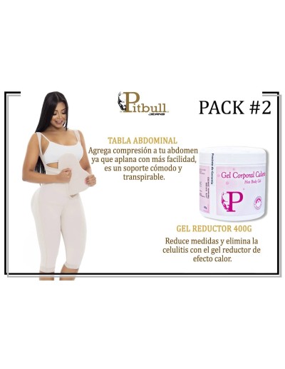 PACK2 - Tabla + Gel Reductor 400g 2