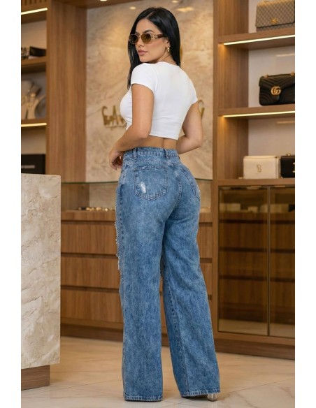 Pantalón Colombiano Push Up Pitbull PC7736 | Realce Total