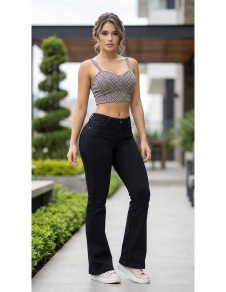 Pantalón Colombiano Levanta Cola Pitbull PC7704 | Bota Campana