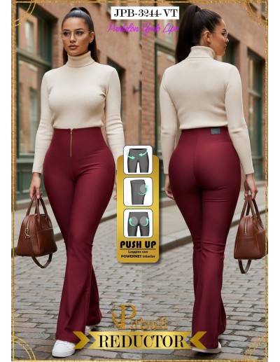 Leggin Efecto Lipo Pitbull JPB3244 | Realce Y Estilo Casual Elegante