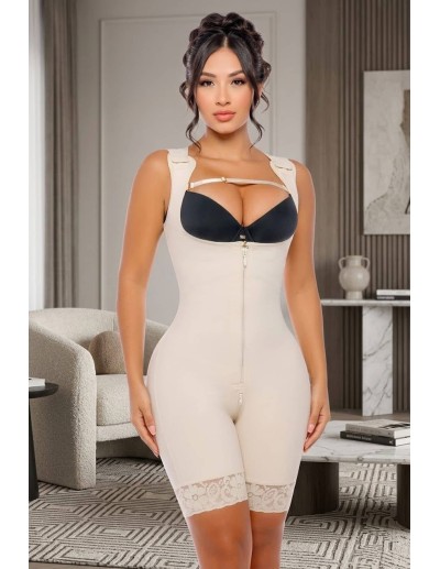 Faja Colombiana Pitbull FPI 7090 Efecto Invisible Cremallera | Pitbull 2