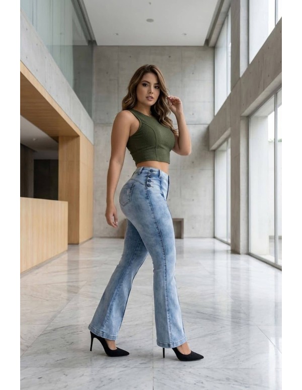 Pantalon Tiro Alto - PB7020