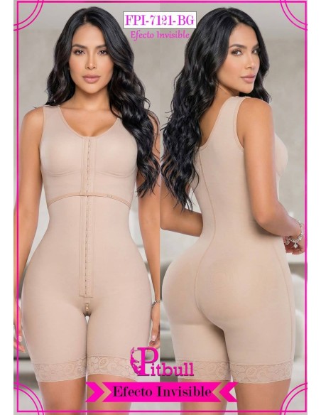 Faja Colombiana Pitbull FPI 7121 Cierre Perineal Efecto Invisible | Pitbull
