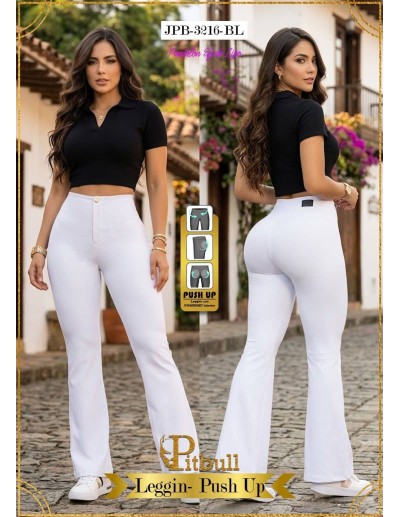Leggin Efecto Lipo Colombiano Pitbull | Moldea Tu Figura | JPB3216