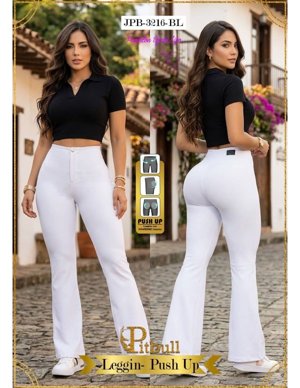 Leggin Efecto Lipo Colombiano Pitbull | Moldea Tu Figura | JPB3216