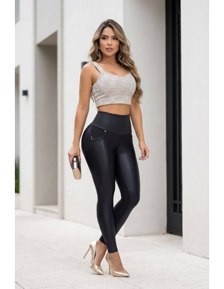 Leggin Push Up Pitbull LE-3146 | Efecto Lipo Colombiano