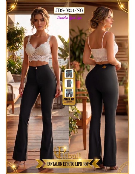 Leggin Reductor Lipo 360 Campana | Pitbull JBS 3251 | Efecto Lipo