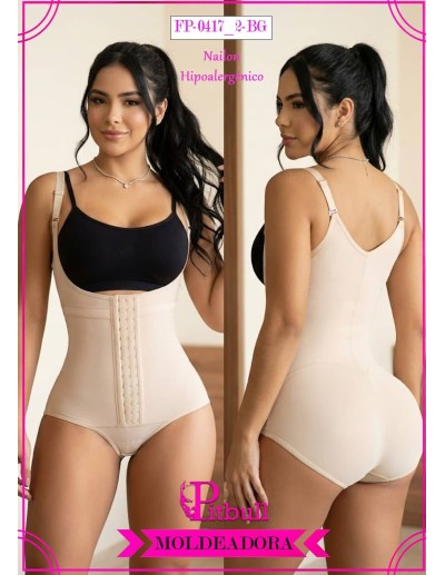 Faja Moldeadora Pitbull FP-0417_2 | Alta Compresión Cuerpo Completo