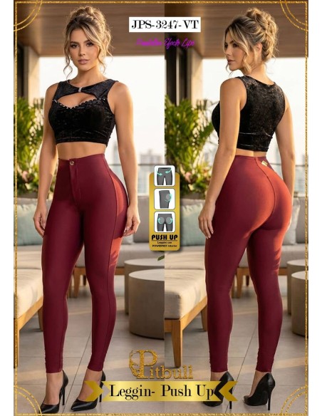 Pitbull | Leggin Reductor Lipo 360 | JPS 3247 | Realza Tu Figura