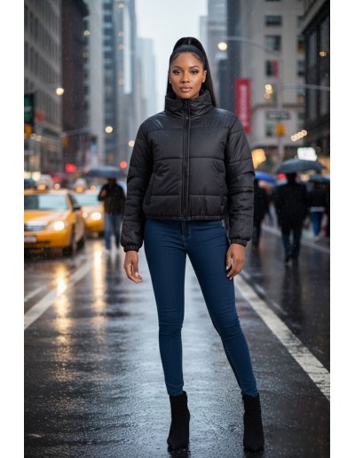 Chaqueta Pitbull Negra Mujer | Elegancia y Comodidad 2