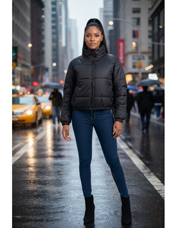 Chaqueta Pitbull Negra Mujer | Elegancia y Comodidad