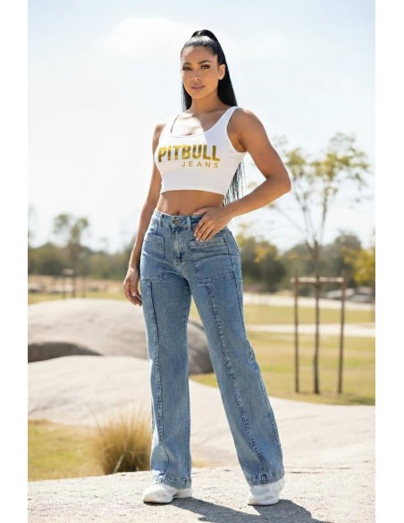 Pantalón Colombiano Pitbull PC7726 | Moda Latina | Realce y Comodidad