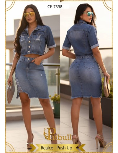 Conjunto Vaquero Falda - CF7398