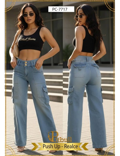 Pantalon Cargo Bota Campana - PC7717