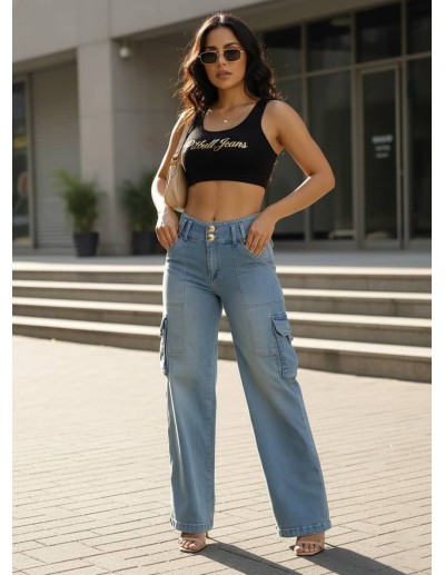 Pantalon Cargo Bota Campana - PC7717 2
