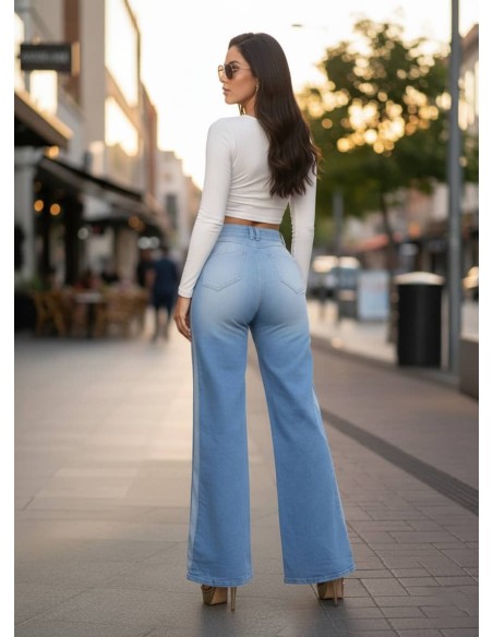 Pantalón Colombiano Pitbull PC7723 | Corte Amplio con Realce Push Up
