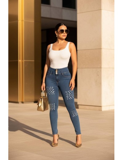 Pantalon con Faja Pitbull - PTF7390 2