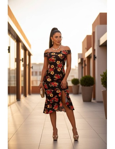 Vestido Falda Recogida - VR2403 2