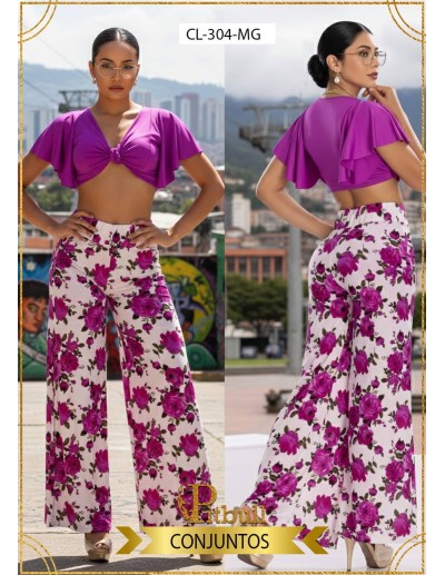 Conjunto Elegante Lycra Pitbull - CL304