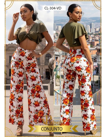 Conjunto Elegante Lycra Pitbull - CL304