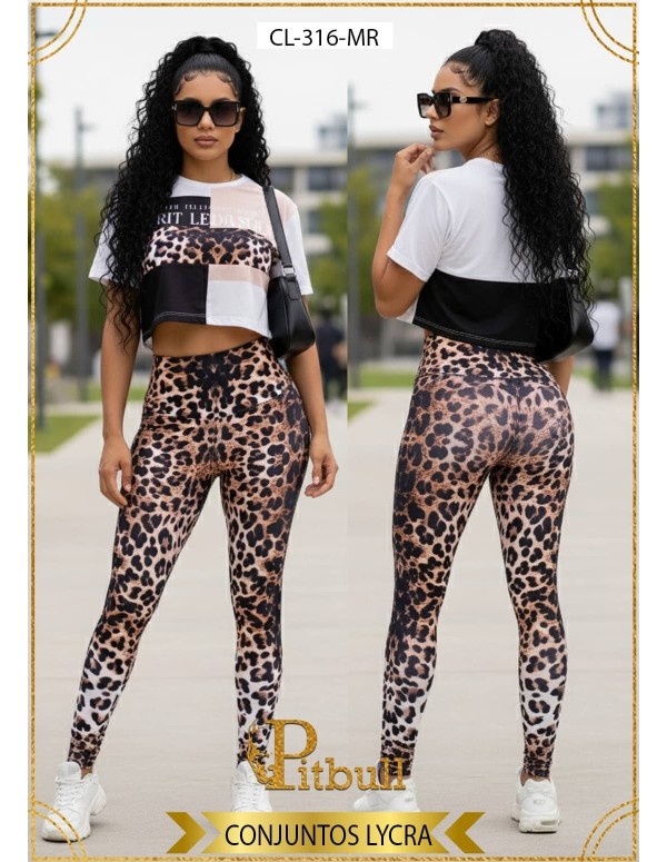 Conjunto Leggin Camiseta - CL316
