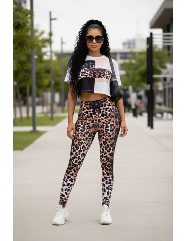 Conjunto Leggin Camiseta - CL316