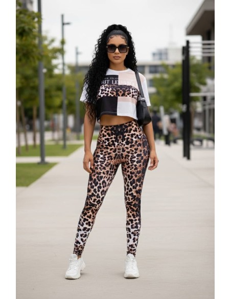 Conjunto Leggin Camiseta - CL316