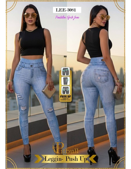 Leggins Reductor Efecto Jean - LEE3081