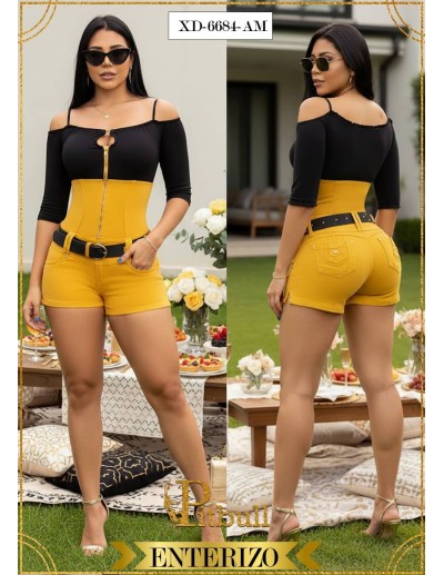 Enterizo Short con Blusa Pitbull XD6684 2