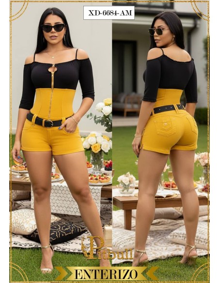 Enterizo Short con Blusa Pitbull XD6684