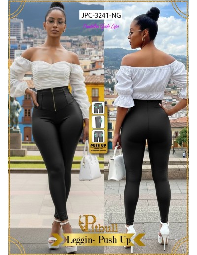 Leggin Efecto Lipo Colombiano Pitbull JPC3241 | Moldea Tu Figura