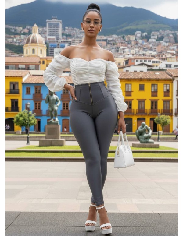 Leggin Efecto Lipo Colombiano Pitbull JPC3241 | Moldea Tu Figura
