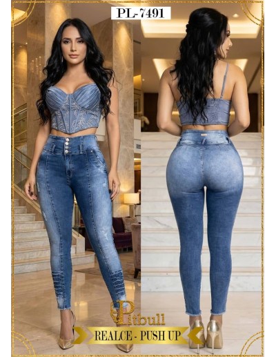 Pantalon Tiro Alto - PL7491