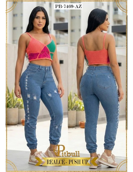 Pantalon Tiro Alto - PB7469