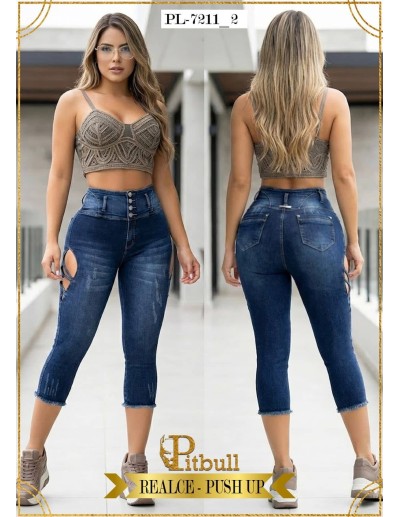 Pantalon Colombiano Tiro Alto - PL7211_2