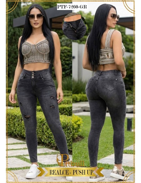 Pantalon con Faja en Cintura Pitbull PTF7260