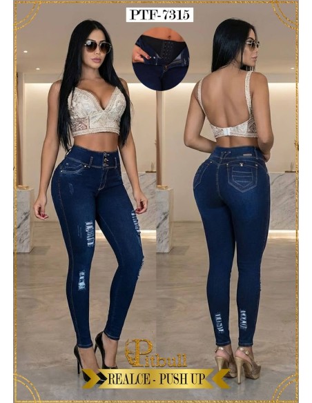 Pantalon con Faja en Cintura Pitbull - PTF7315