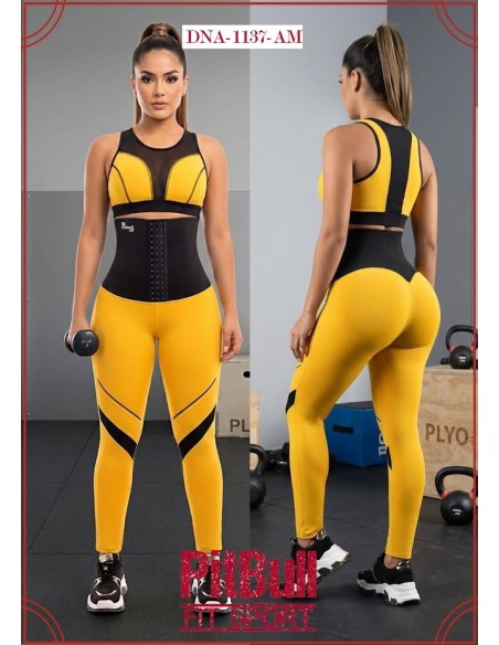 Leggin Deportivo Neopreno con Cierre Central - DNA1137