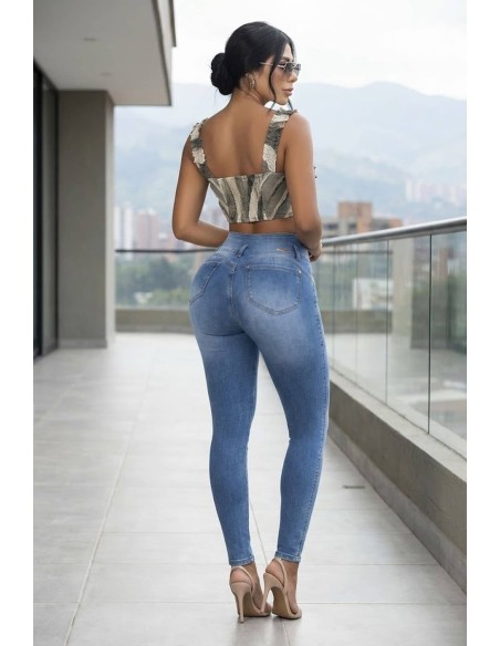 Pantalon con Faja en Cintura Pitbull - PTF7322