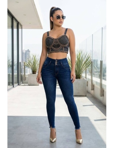 Pantalon con Faja Pitbull - PTF7405 2