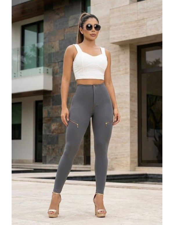 Leggins efecto lipo negro | Pitbull JP3207 | Moldea tu figura con estilo
