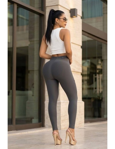Leggins efecto lipo negro | Pitbull JP3207 | Moldea tu figura con estilo