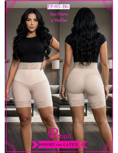 Faja Short con Latex Pitbull - FP827 2