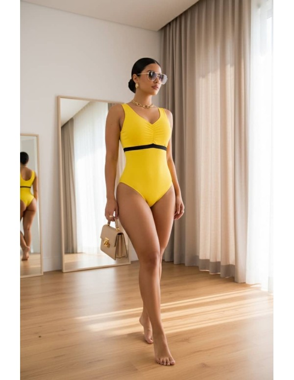 Body Reductor Pitbull - Cintura Perfecta Escote V BD3510